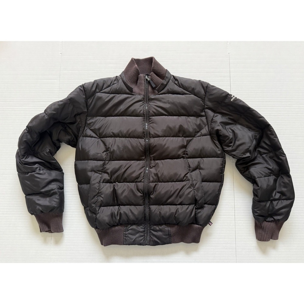 Vintage Polo Jeans Co Ralph Lauren Down Puffer Bomber Jacket Black Small